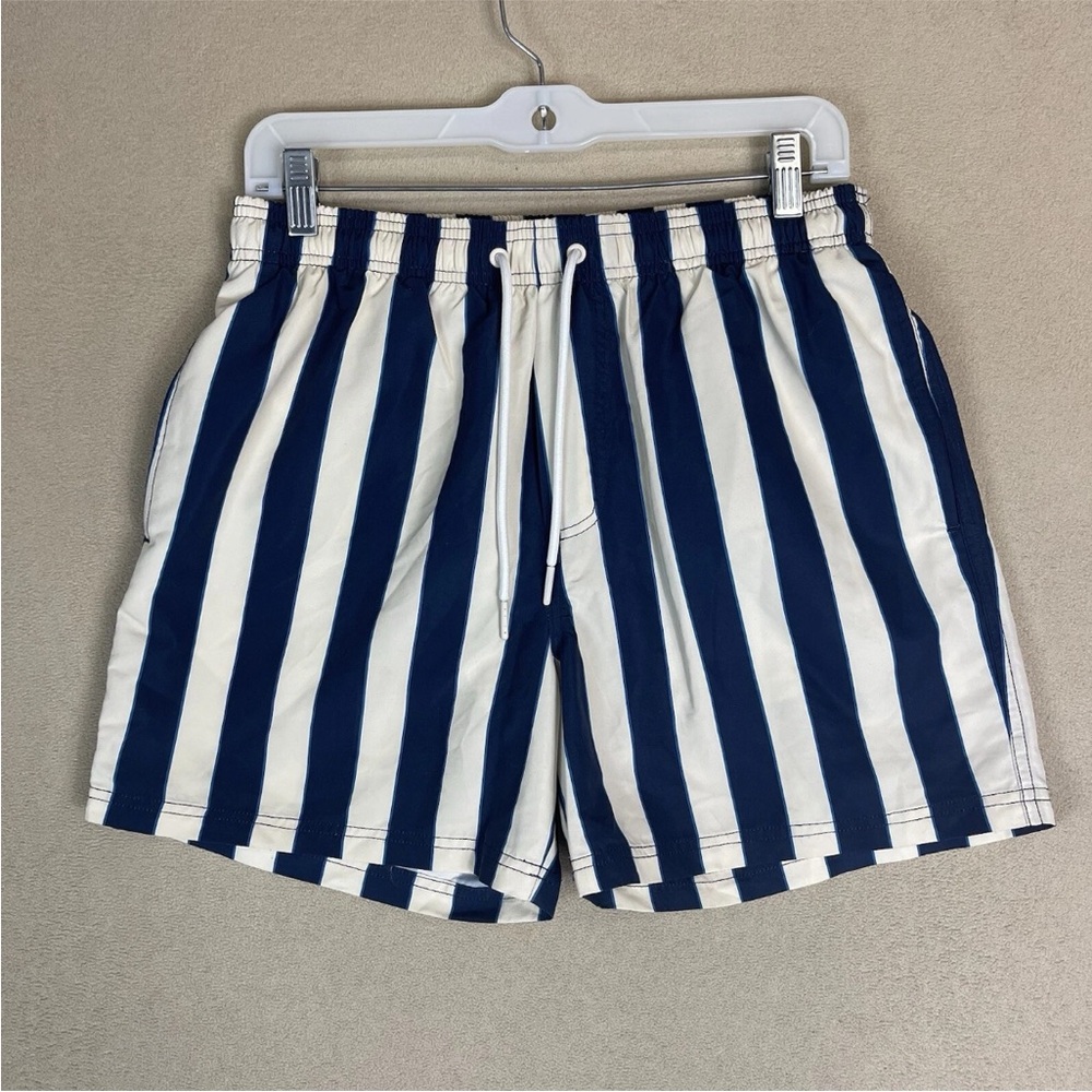 Reiss Striped Swim Trunk Mens Large